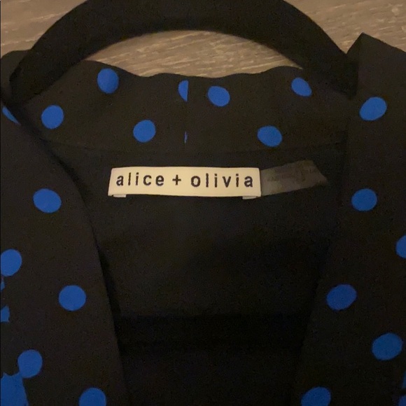 Alice and Olivia tie neck mini dress - Picture 2 of 3